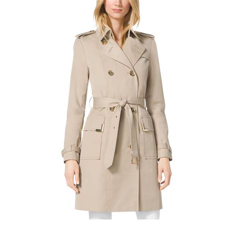 michael kors travel engineered jacket|michael kors trench jacket.